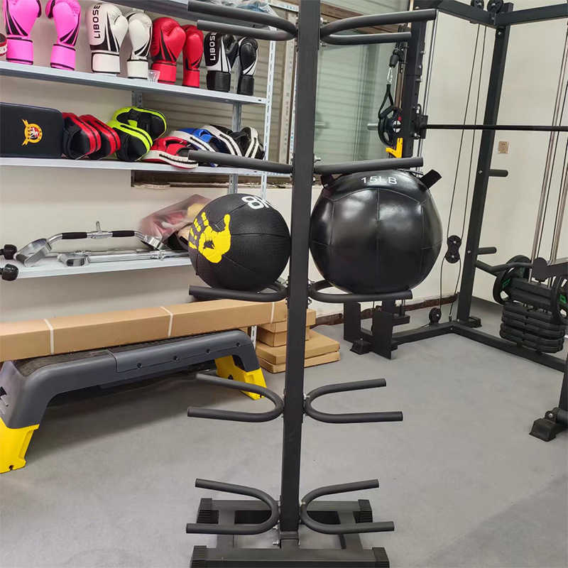 Picture of Ball Rack Storage Rack Gravity Ball Medicine Ball Fitness Ball Storage Rack 5 Layers 10 Pieces Solid Ball Basketball Rack Manufacturer