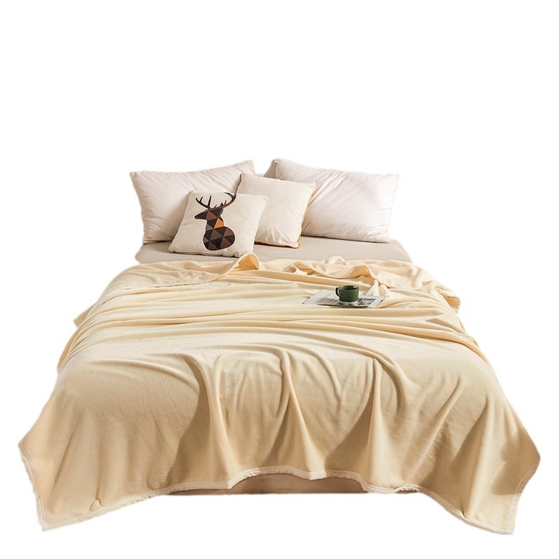 Picture of Jieliya cloud mink blanket nap blanket flannel bed sheet blanket