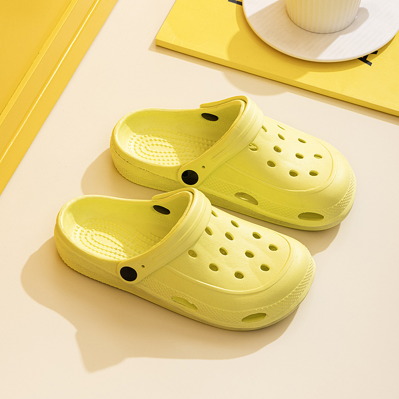 Picture of Qida Shun New Men's and Women's Hole Shoes Summer Indoor and Outdoor Couples Foam Lightweight Drifting Shoes Beach Garden Shoes