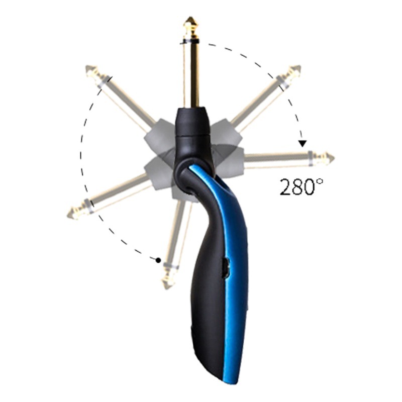 Factory direct supply A9 guitar wireless transceiver electric blowpipe transceiver A9 electric guitar wireless system 2.4G wireless