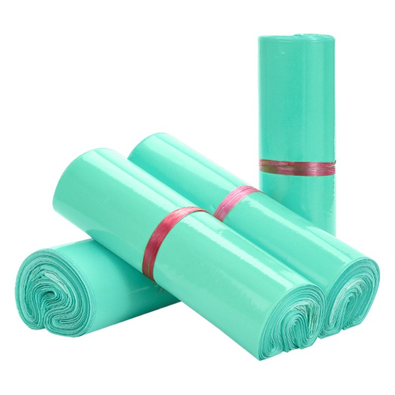 Lake Green Express Bag Production and Wholesale Clothing Packaging Bags Thickened Waterproof Packaging Bags Large Quantity Cross-Border Exclusive Supply