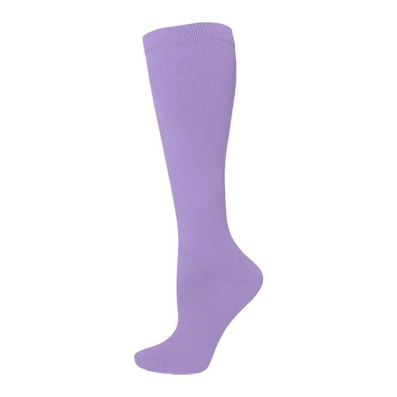 Picture of Cross-border pressure socks calf socks women's four seasons imitation nylon flat socks outdoor sports running stovepipe socks elastic socks