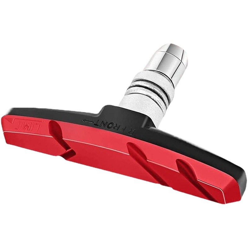 Bicycle Brake Pads with Hexagonal Nut Gasket Anti-Slip Noiseless Mountain Bike V Brake Pad Accessories Set