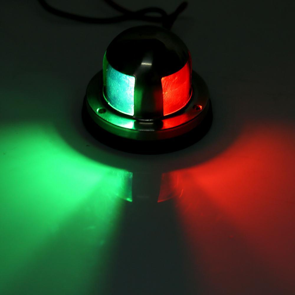 Picture of [Ce Certification] 304 Stainless Steel Yacht Navigation Signal Light Waterproof Warning Light Suitable for Speedboats and Marine Use