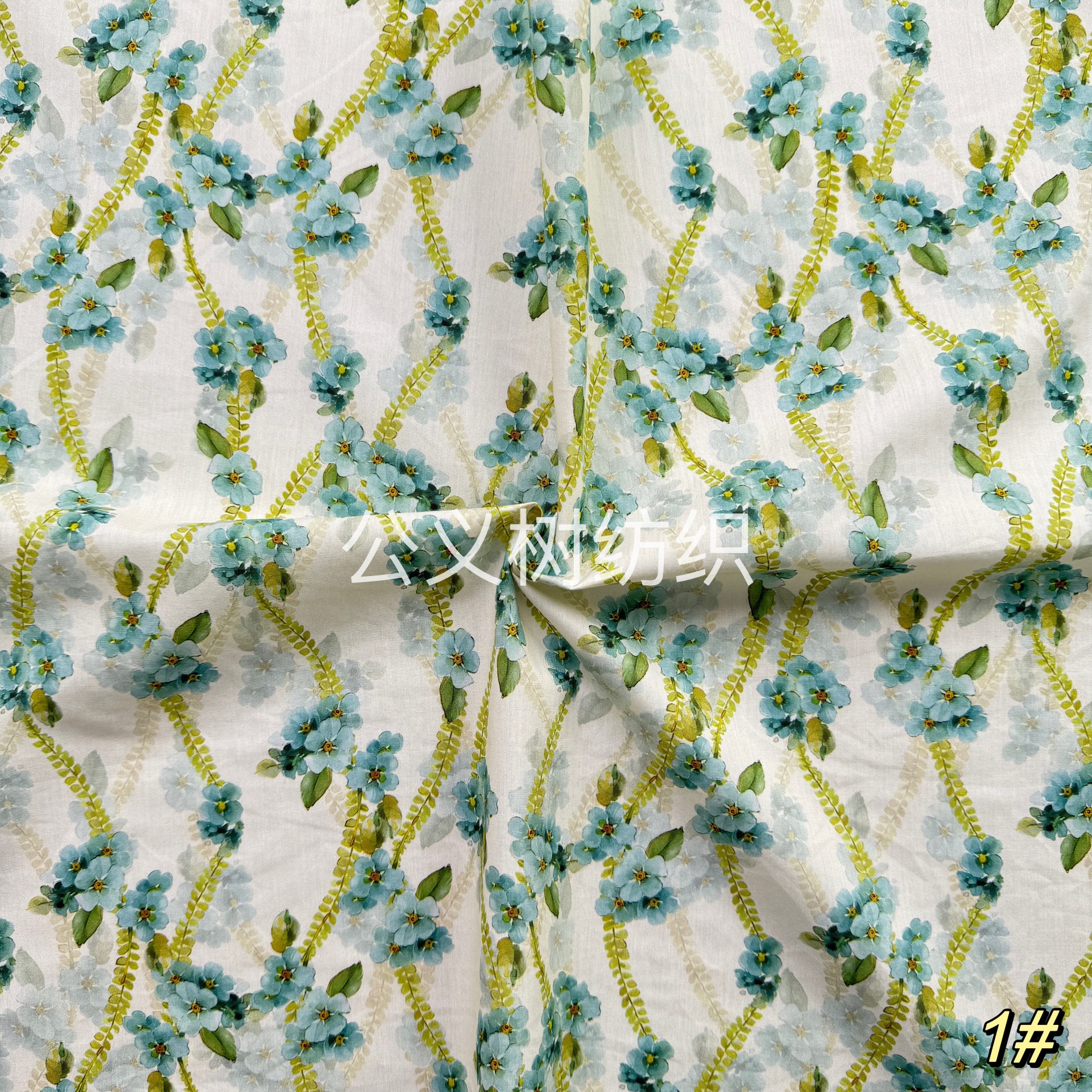 Picture of Wave Garment 60 pts Tencase Cotton Digital Direct Jet Fabric High-grade Printed Fabric dress Women's Wear Fabric for Children