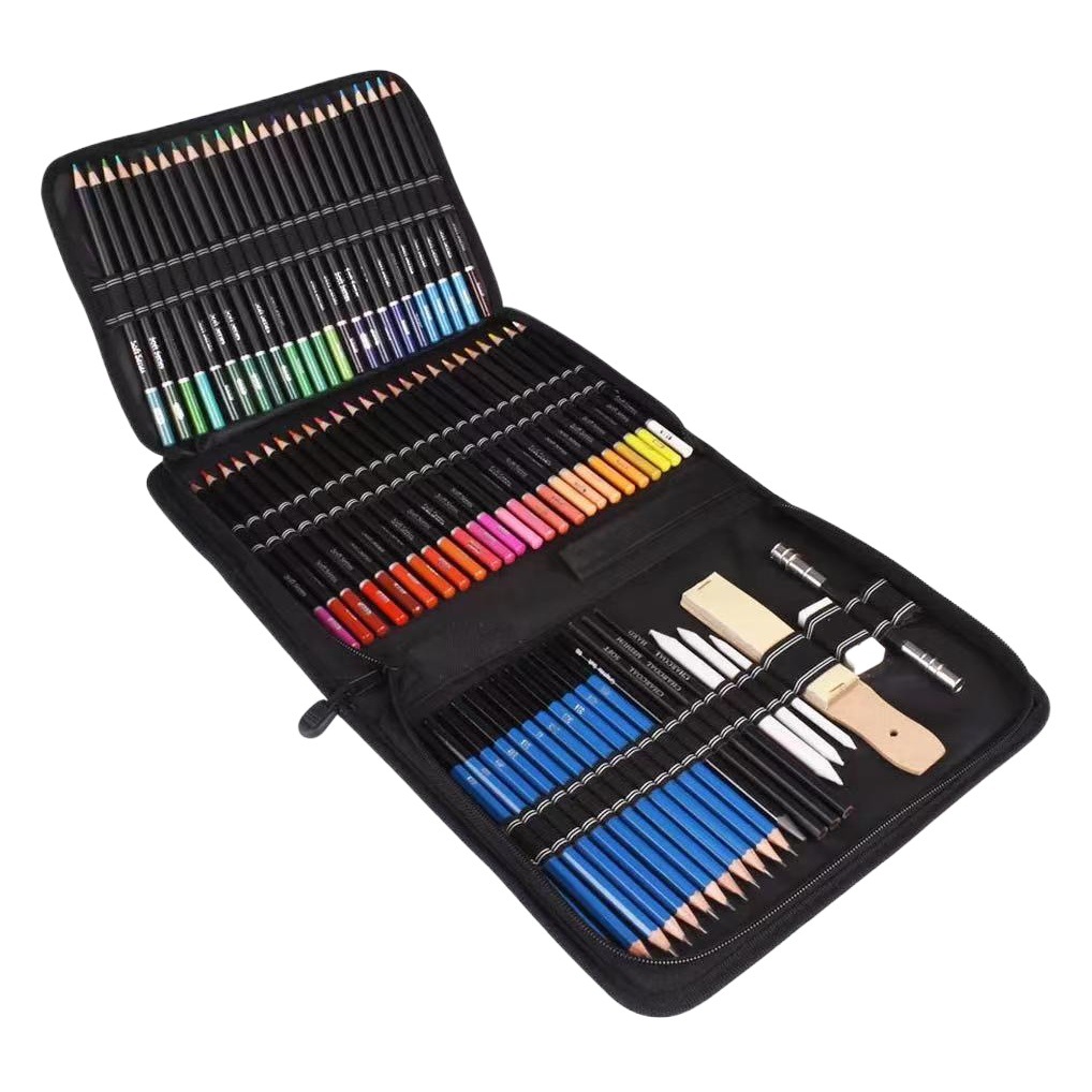 95 PCE Oil Color Pencil Set 95 PCE Sketch Painting Color Pencil Set Amazon Drawing Art Tools