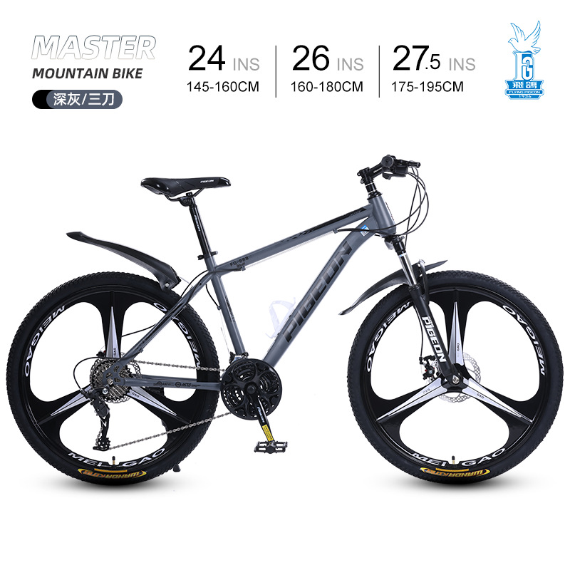 Picture of Flying Pigeon Bike Men's Cross-country Variable Speed Mountain Bike 24 Inch Outdoor Sports Cycling Road Bike
