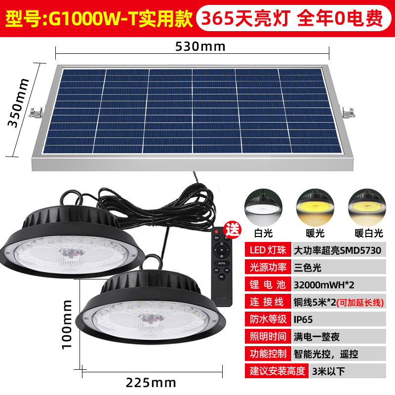 Picture of Solar Light Outdoor Chandelier Garden Light Household Super Bright Outdoor Waterproof Garden Balcony Door Lighting Wall Lamp