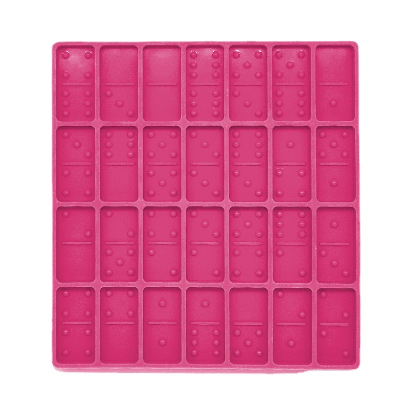 Picture of DIY crystal drop mold domino silicone mold mirror Pai Gow domino silicone resin mold