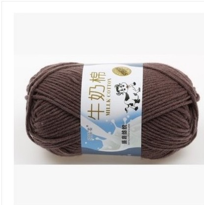Picture of Five strands of milk cotton medium thick cotton yarn acrylic wool hook shoes wholesale Tang 5 strands of wool wholesale