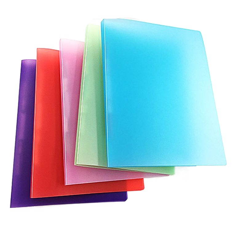Student test paper folder l-shaped loose-leaf a4 folder insert transparent folder large capacity plastic file folder wholesale