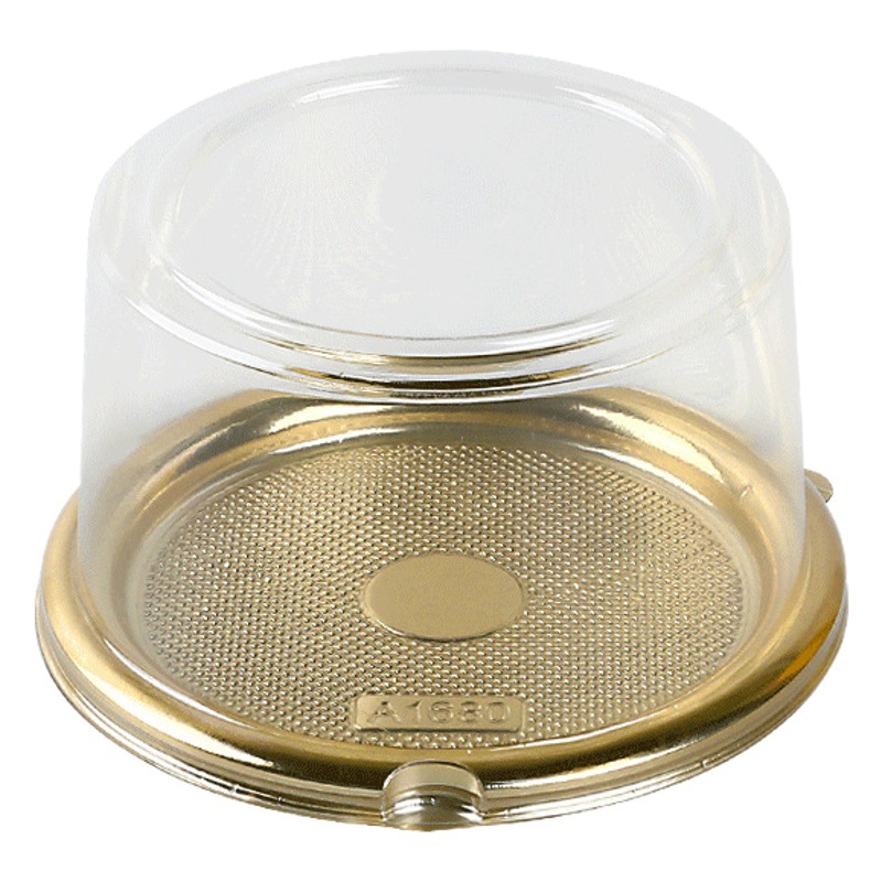 Transparent six-inch round chiffon cake box small package mousse baking dessert Mini popcorn dessert packing box