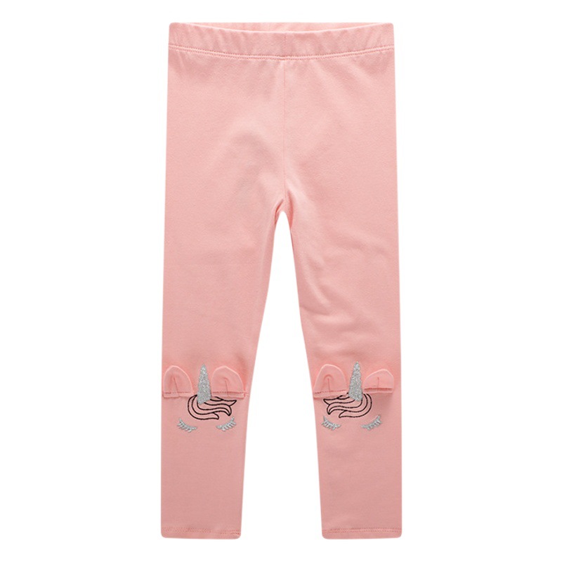 Girls' Leggings 2025 European and American Spring & Fall New Unicorn Pattern Little Girls Outer Leggings Wholesale D18