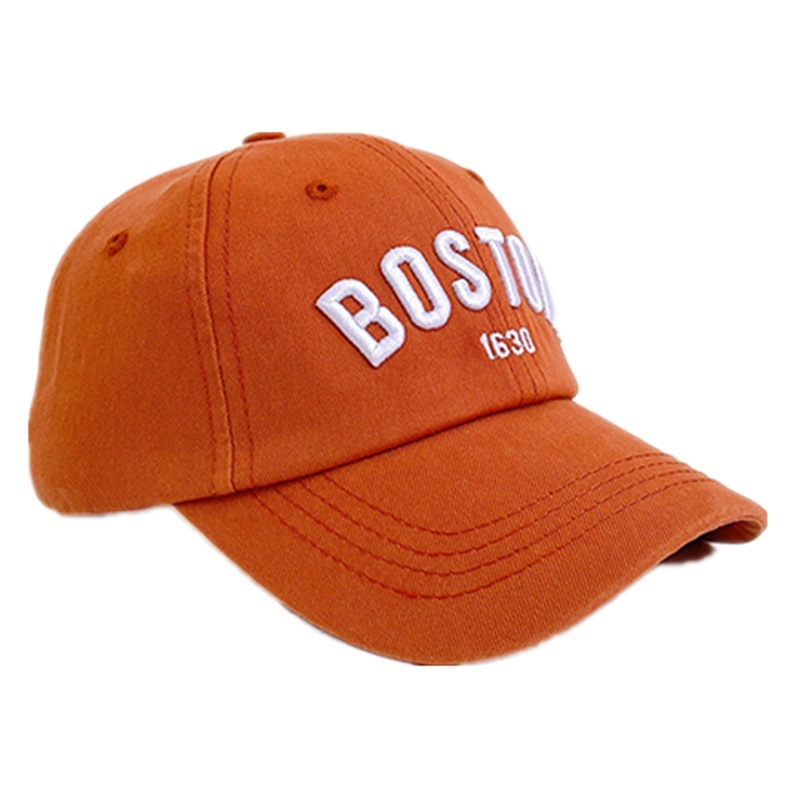 Children's Hat Boys Spring and Autumn New Simple Letter Embroidered Baby Cap Girls' Fashion All-match Baseball Cap
