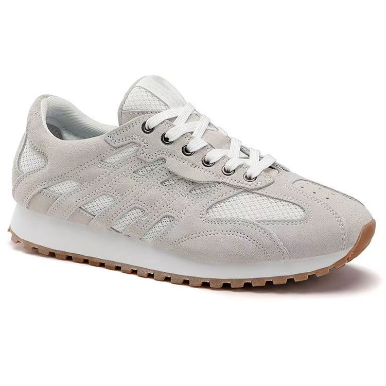 2025 Summer Thin Breathable Mesh Forrest Gump Shoes Fashionable and Personalized Running Casual Sports Shoes Lace-Up Thick-Soled Sneakers