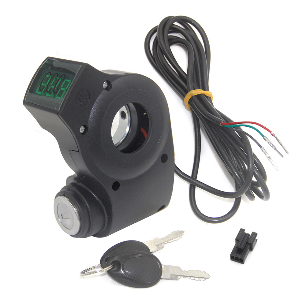 Scooter Universal Spare Parts Kugoo M4 Accessories Digital Display Instrument Electric Door Lock Key Start Switch