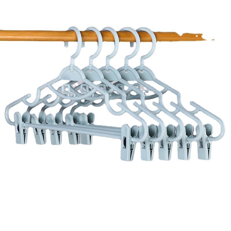 Picture of Household Hanger with Clip Hanfu Clothes Hanging Skirt Hanger Drying Rack JK Clothes Rack