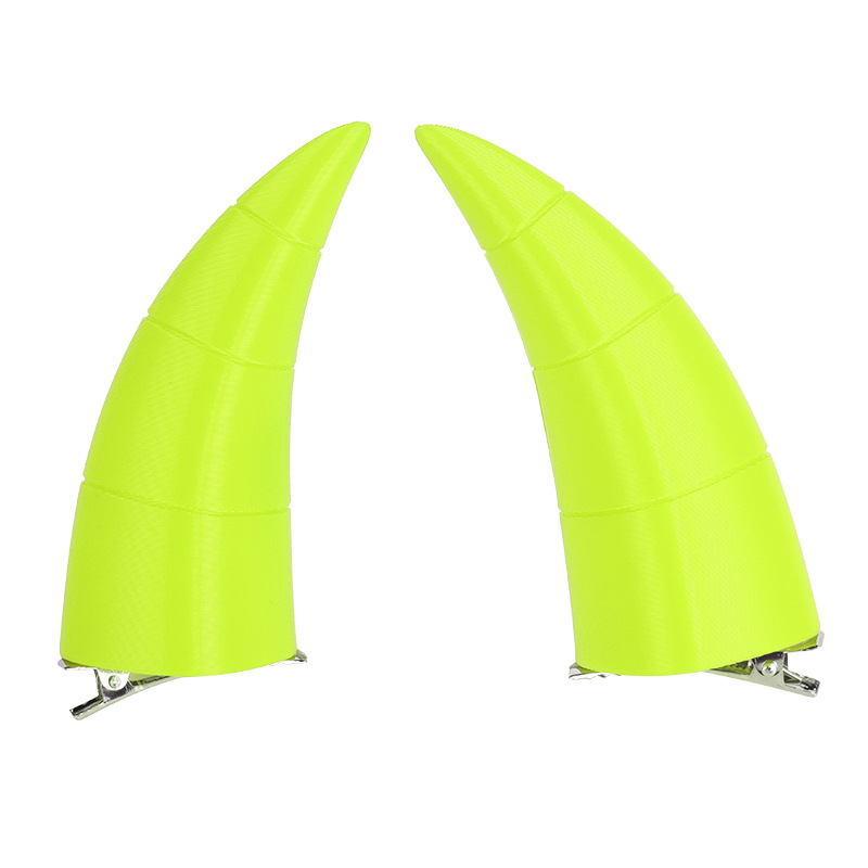 Picture of cosplay Universal Black Devil Horn Horn Halloween Headwear Accessories Props Cos Anime Hairpin 3D Headwear