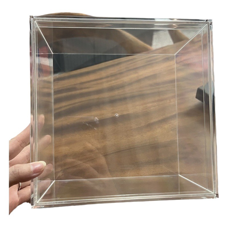 Picture of Gift crystal box 20*20 * 12.5cm wedding return gift bridesmaid set acrylic ps wholesale