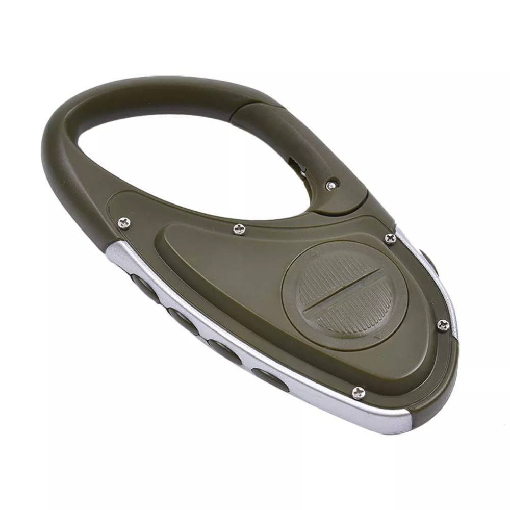 Picture of Barometer fishing altimeter carabiner altitude meter handheld barometer altitude meter temperature