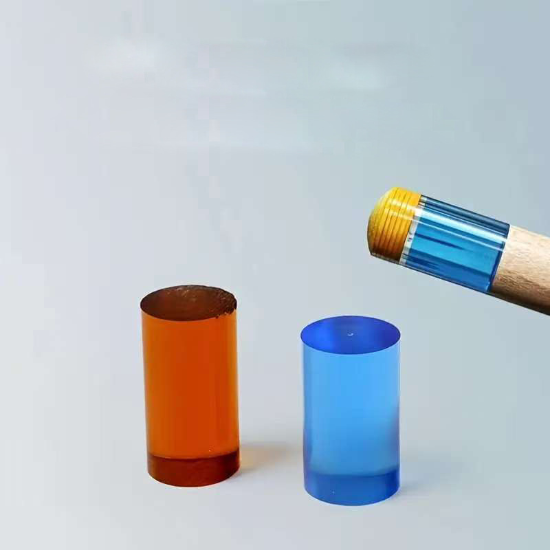 Billiard Cue with Transparent Tip, Nine-Ball Cue with Transparent Tip, Billiard Cue with Transparent Tip, Large Tip Cue with Transparent Tip