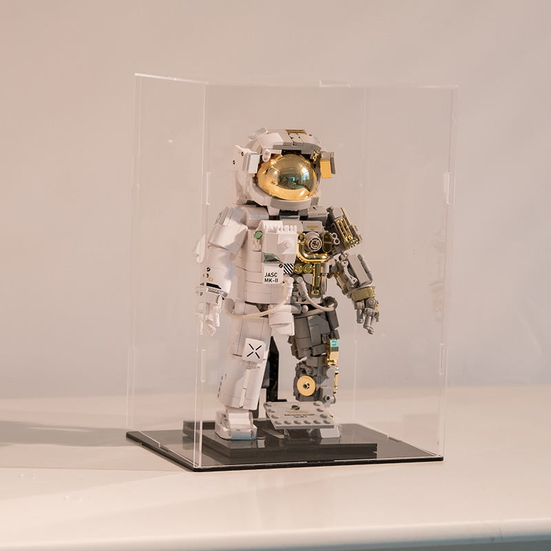 Picture of JAKI Jiaqi Compatible with Lego Dawn Astronaut Space Tide Play Educational Assembled Building Blocks Toys Wholesale Generation