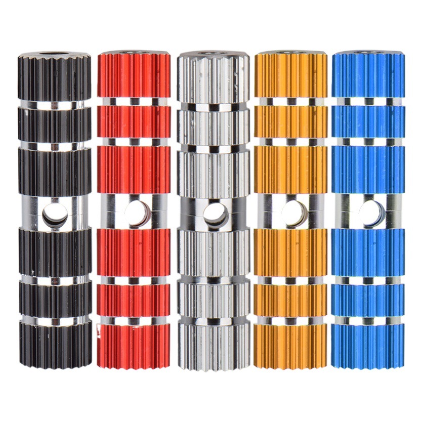 Bicycle Foot Bar Bazooka Solid Foot Post Extended Mountain Bike Rear Seat Pedal Aluminum Alloy Pedal