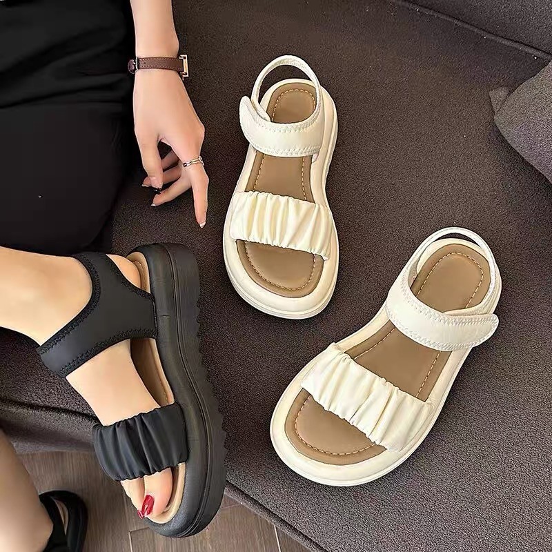 Sandals Women's Summer 2025 New Style Platform Casual Sports Rome Beach Shoes Women's Skirt