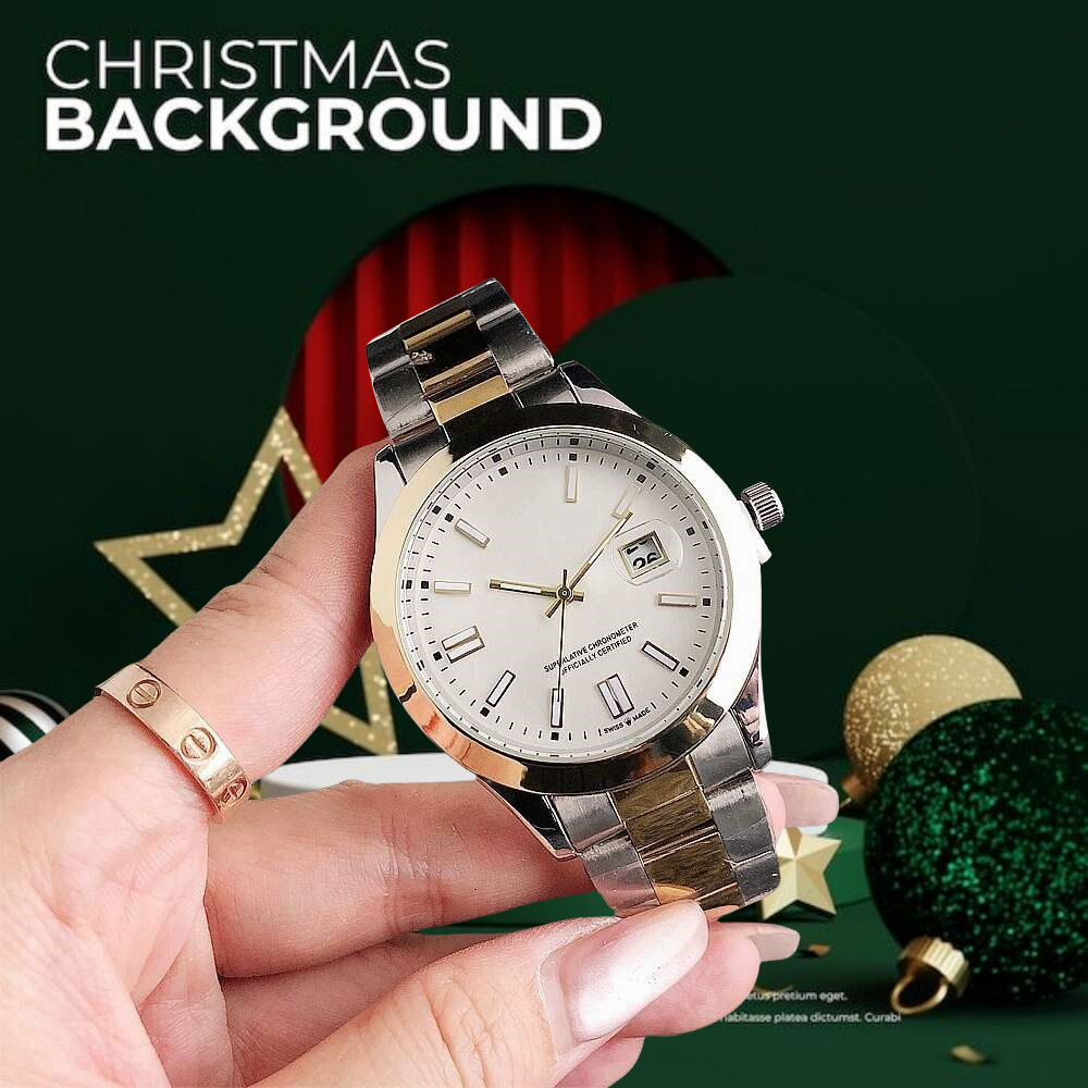 Picture of Foreign trade hot women's log type business watch casual fashion student single calendar watch quartz watch generation