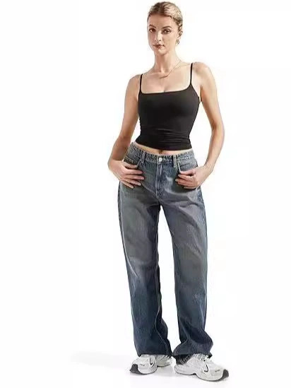 Picture of Cross-border European and American Camisole Summer Spice Girls Sleeveless jumpsuit Women's Top Milk Silk Women's Clothing