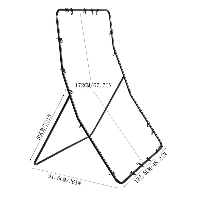 Picture of Baseball practice rebound net rebound softball Trainer target net rebound device Return Trainer