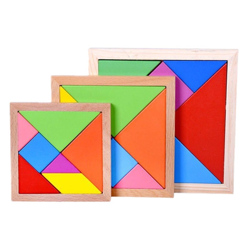 Tangram Intelligence Development Puzzle First Grade Primary School Children's Kindergarten Baby Teaching Aid Early Education Toys