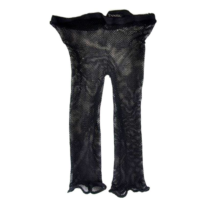 Fishnet Pantyhose 5-point Pants Black Thin Ins Internet Popular Small Mesh Ultra Short Panties Women's Mesh Short Hand Tear