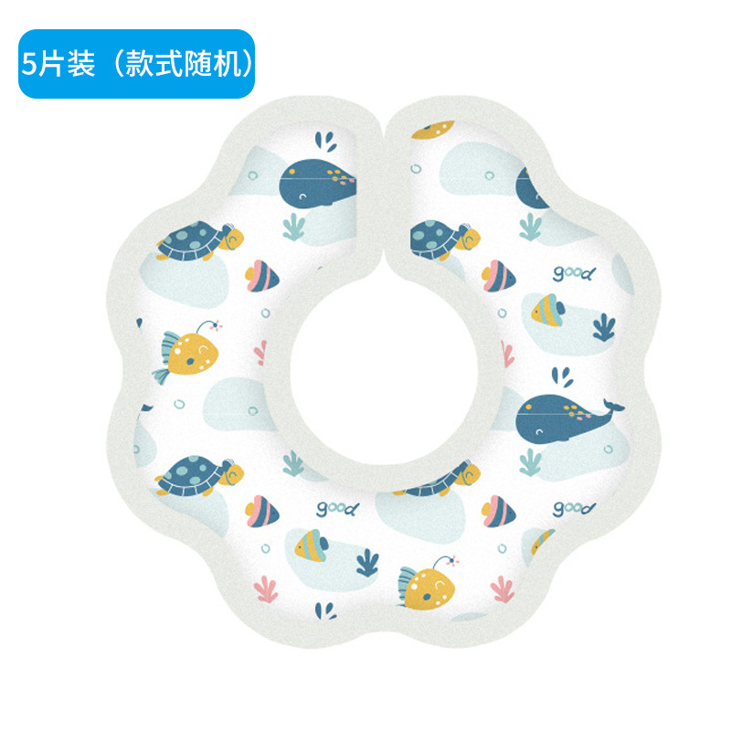 Picture of Disposable saliva towel baby baby newborn small bib scarf wash-free waterproof Disposable bib bib