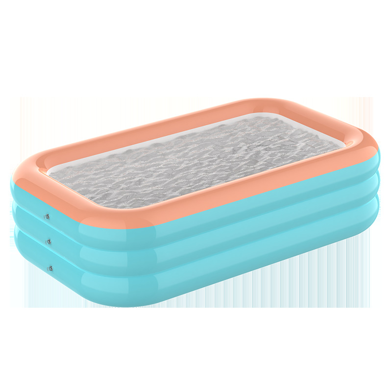 Picture of Cross-border Inflatable Swimming Pool Infant Rectangular Pool Children's Household Portable Large Adult Children's Bath
