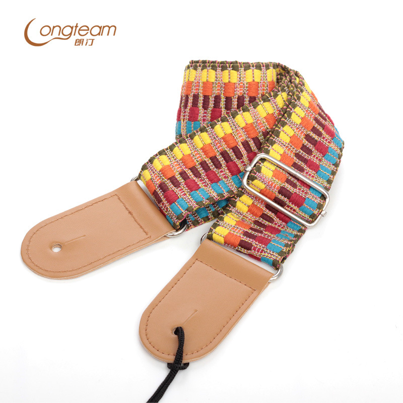 National Style Guitar Strap Personality Woven Acoustic Acoustic Guitar Strap Electric Guitar Strap Accessories