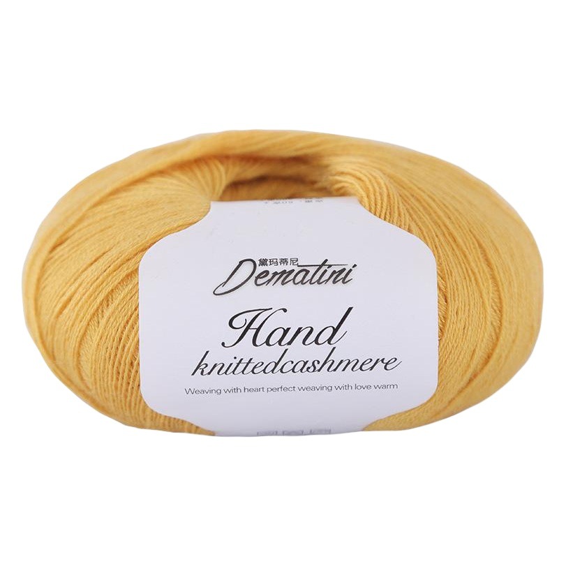 Damatini wool blended wool hand-knitted cashmere wool scarf baby hand-made sweater thread