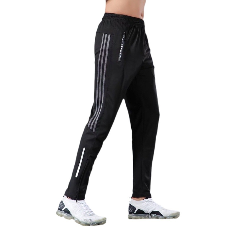 Cross-Border Men's sports trousers football training pants quick-drying casual loose breathable outdoor running fitness cycling clothes