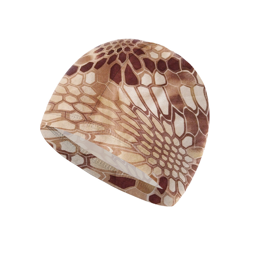 Picture of Summer Outdoor Sun Protection Cycling Cap for Men and Women Bicycle Helmet Lining Cap Sports Quick-Drying Ice Silk Cap