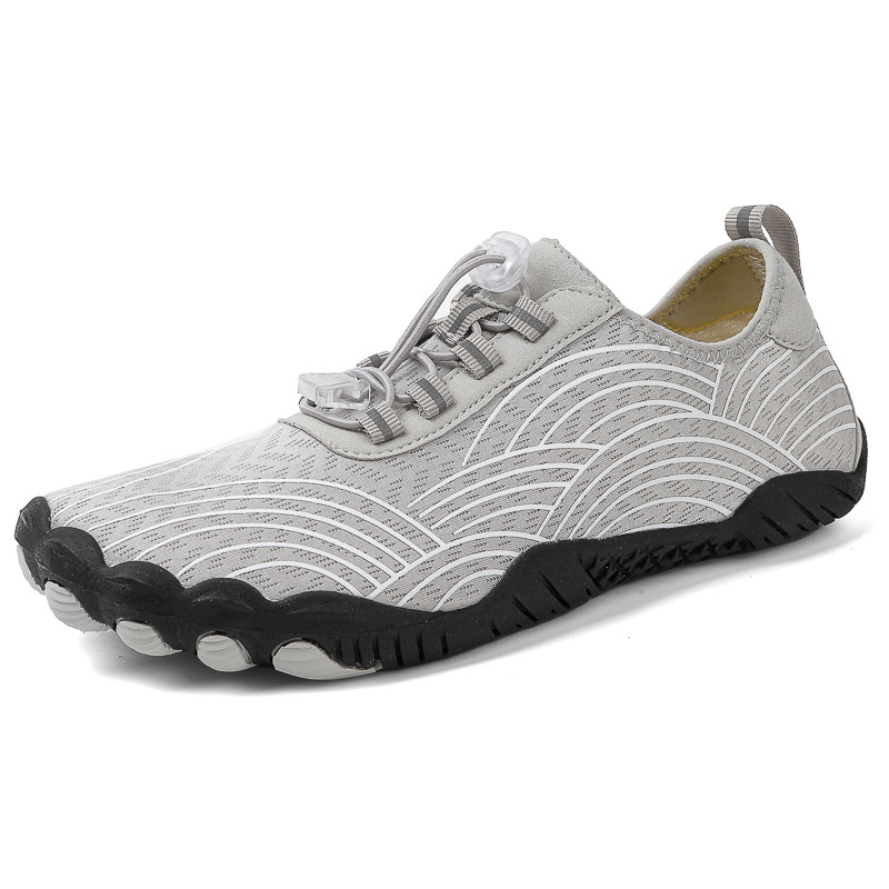 Picture of New outdoor plus size diving and swimming, river tracing shoes, beach shoes, wading women's five-finger shoes, men's skipping rope hiking shoes