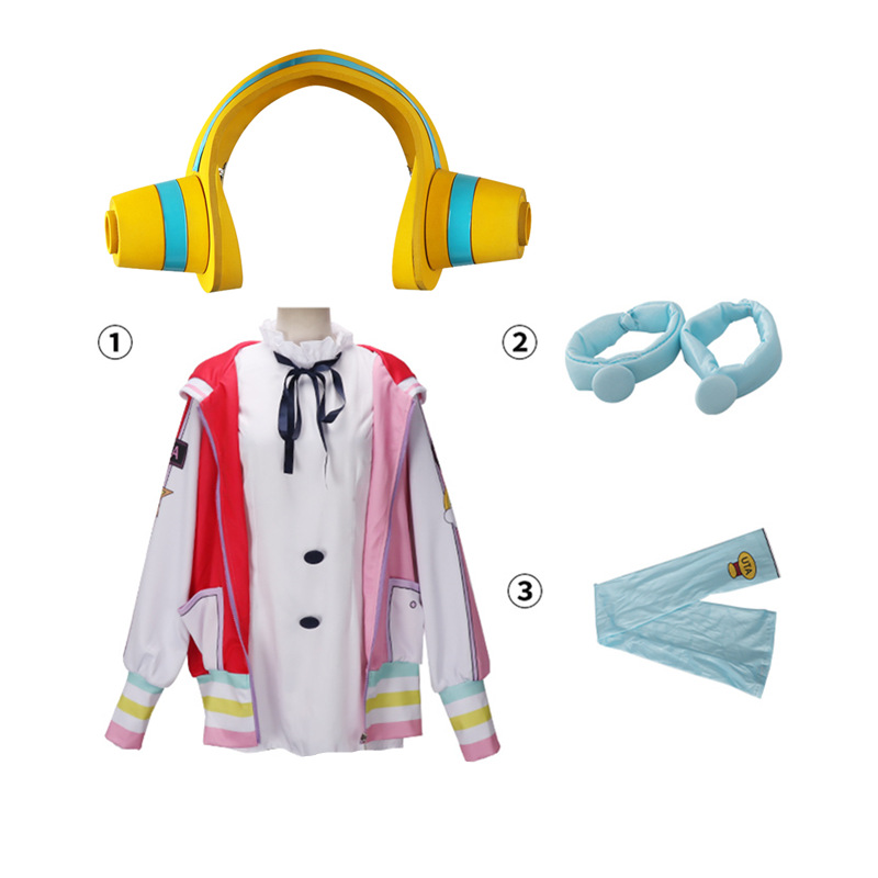Picture of One Piece cos Suit One Piece RED Theater Edition World Song Ji UTA UTA cosplay Coat