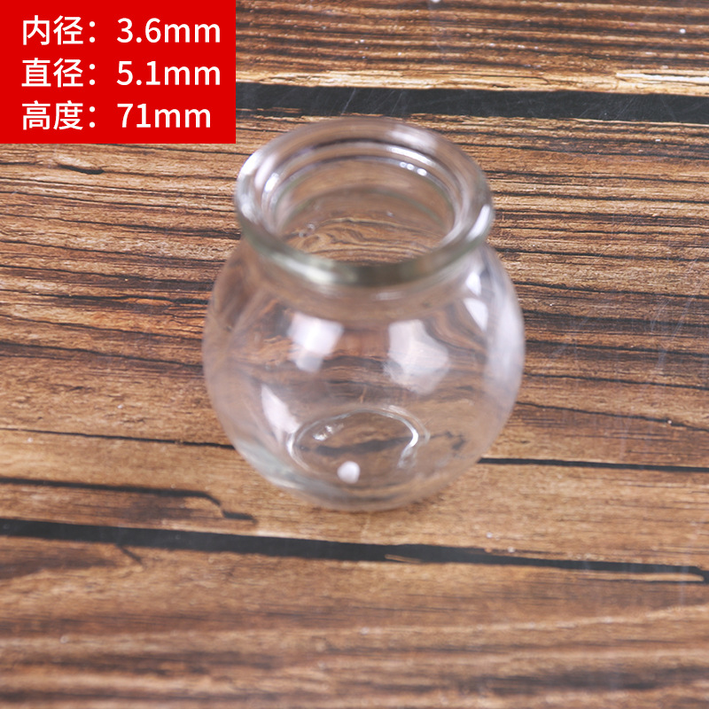 Picture of Glass Cupping Thickeneded Glass Cupping Household Cupping Set Cupping Glass Jar Cupping Device