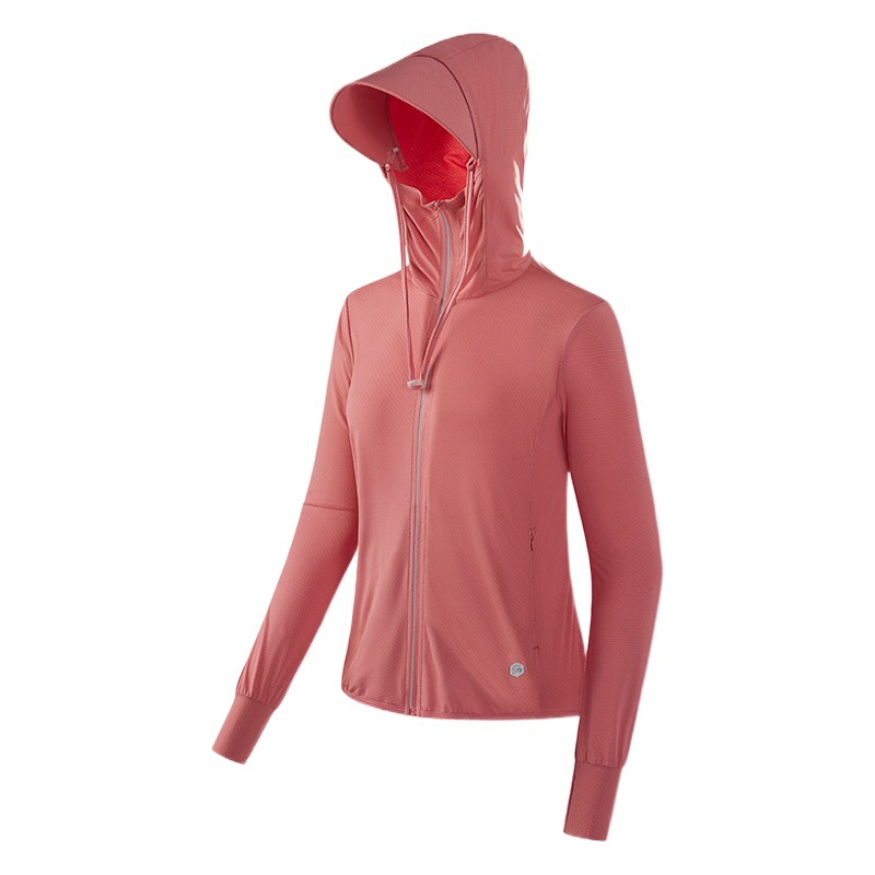 New Sun Protection Clothing for Men and Women in Summer Upf50 Anti-Uv Ice Silk Lightweight Jacket Removable Brim Skin Clothing