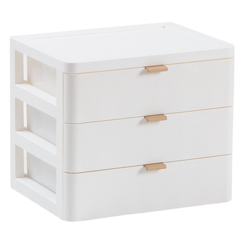 Bedroom simple book desktop drawer storage box student dormitory makeup skin care products stationery mask mask Sundries