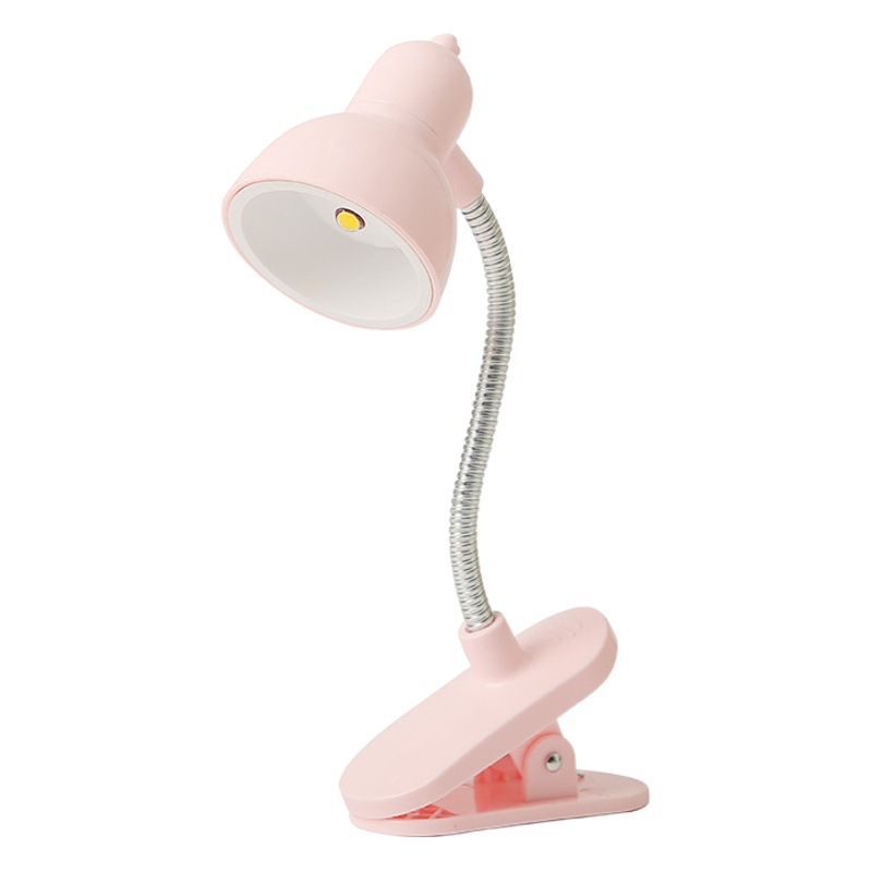 Creative clip small table lamp LED mini night light student dormitory bedroom bedside lamp study lamp reading lamp