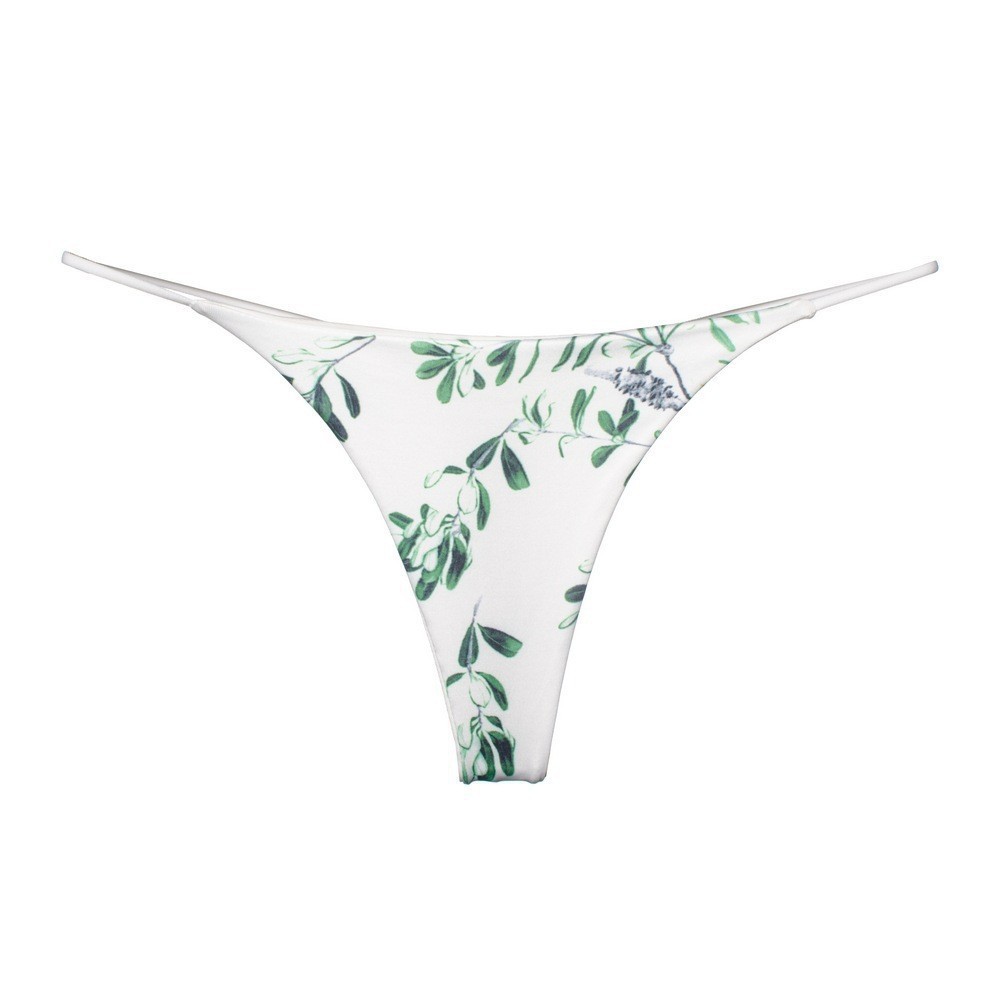 Picture of European and American foreign trade cross-border dedicated to hollow double thin thong low waist bikini sexy underwear wholesale generation