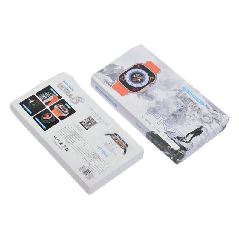 in stock wholesale T900 smart watch packaging box digital electronic products packaging carton neutral heaven and earth cover color box