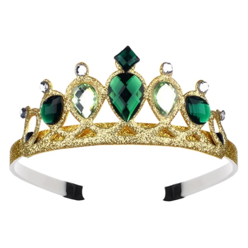 Hot Cross-border Headband Crown Tinker Bell Princess Rhinestone Hair Crown Party Headwear Prince Hair Crown
