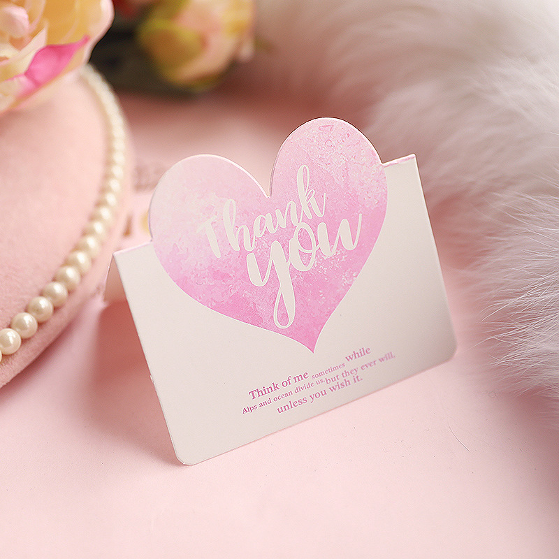 Picture of Cross-border source ins Wind small fresh after-sales card flower shop teacher's day Tanabata small greeting card Amazon thank you card