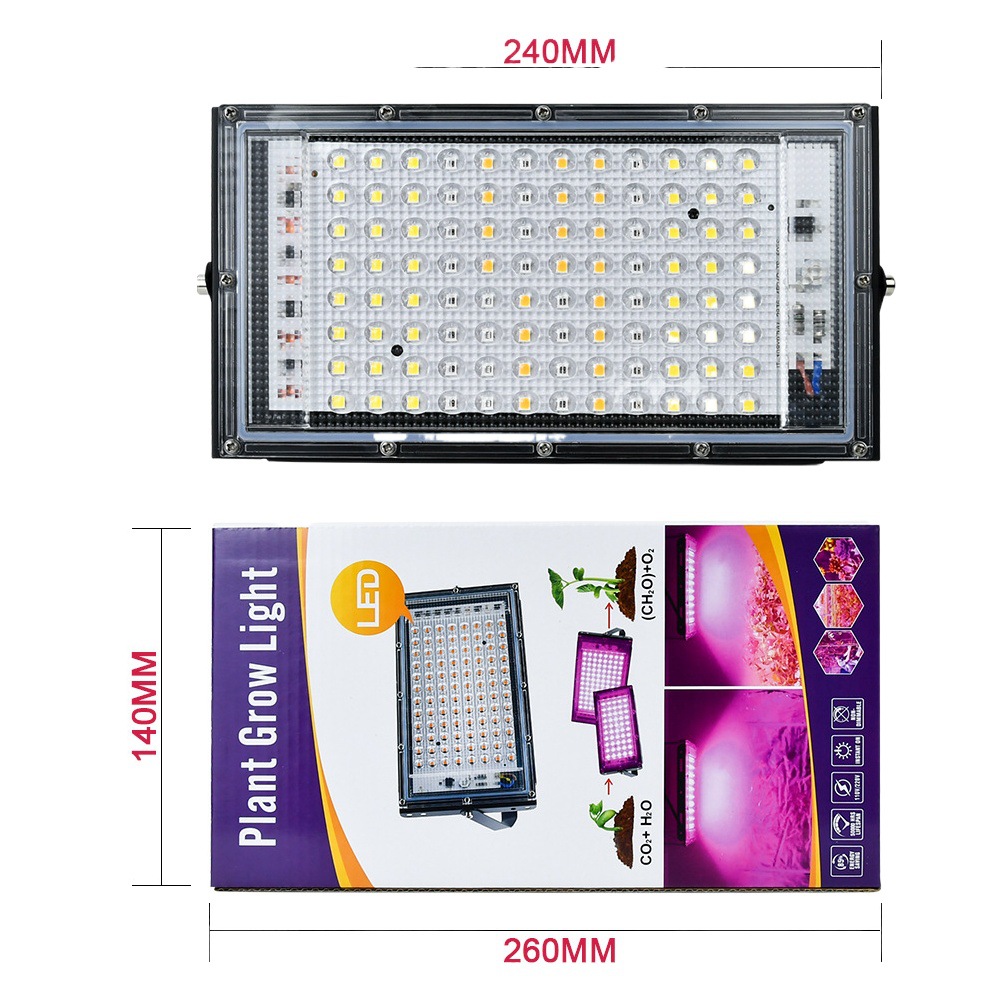 Full-spectrum plant fill light cross-border fleshy greenhouse vegetables and fruits led imitation Solar Plant Growth Light